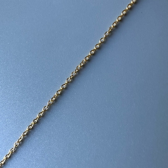 14k Gold Butterfly Necklace - Picture 6 of 11